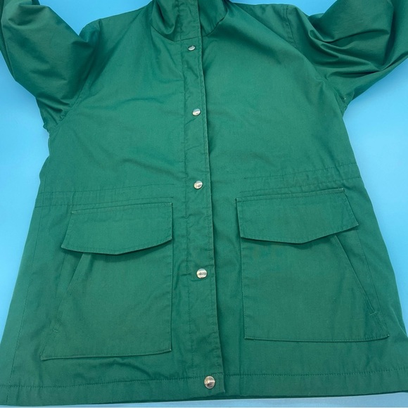 VTG Maine Guide Ladies Choice by Congress Raincoat Utility Jacket USA Made Sz 14 - Picture 4 of 15
